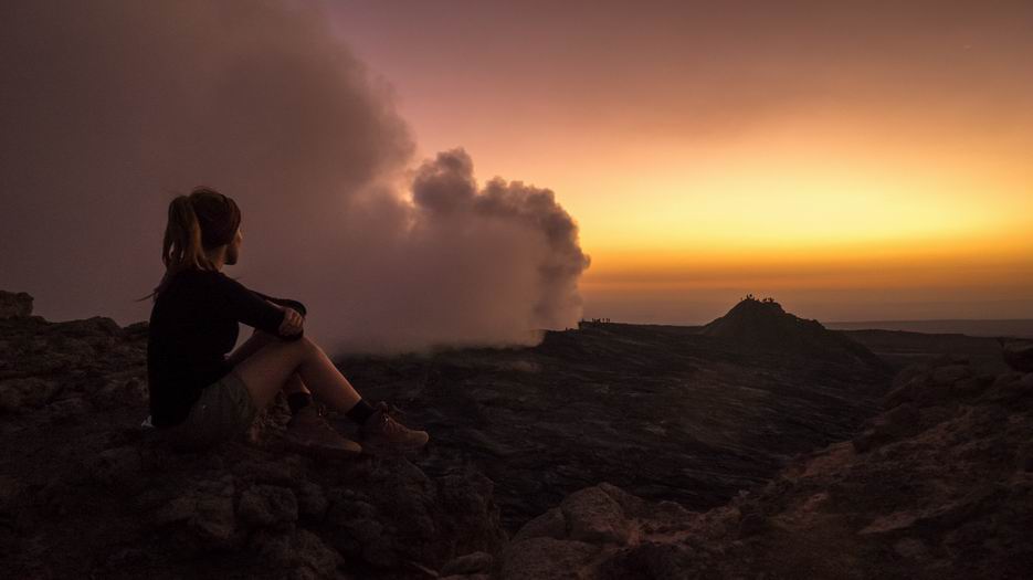 Wulkan Erta Ale u granic Erytrei